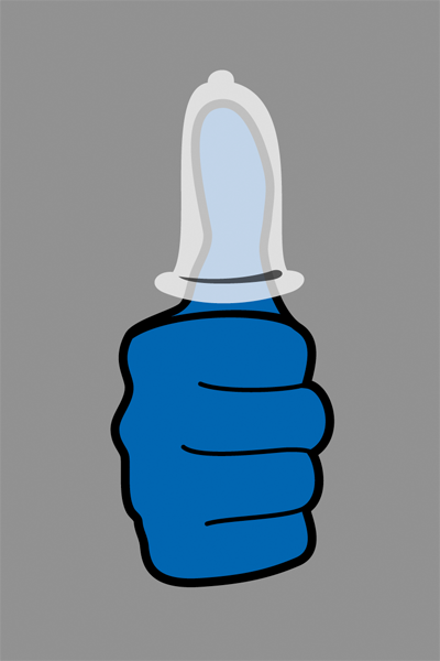 Thumbs Up for Condoms! poster